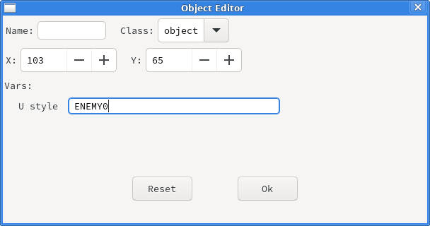 object editor